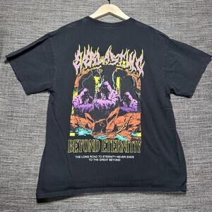 Vitriol Shirt Men's XL Black Short Sleeve Beyond Eternity Graphic